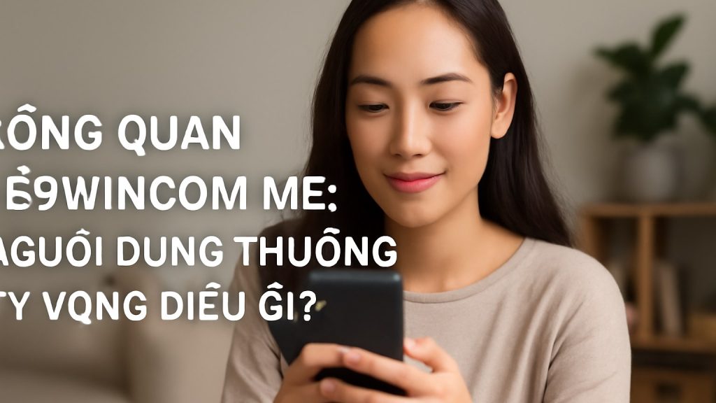 Tổng quan 789WINCOM ME: Người dùng thường kỳ vọng điều gì? Minh họa: Tổng quan 789WINCOM ME: Người dùng thường kỳ vọng điều gì?