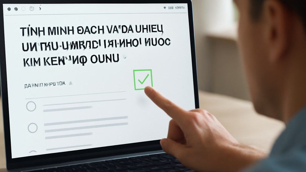 1) Tính minh bạch và dấu hiệu uy tín: nhìn từ “khung” trước khi xem “nội dung” Minh họa: 1) Tính minh bạch và dấu hiệu uy tín: nhìn từ “khung” trước khi xem “nội dung”